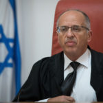 השופט נעם סולברג (צילום: יונתן זינדל, פלאש 90)