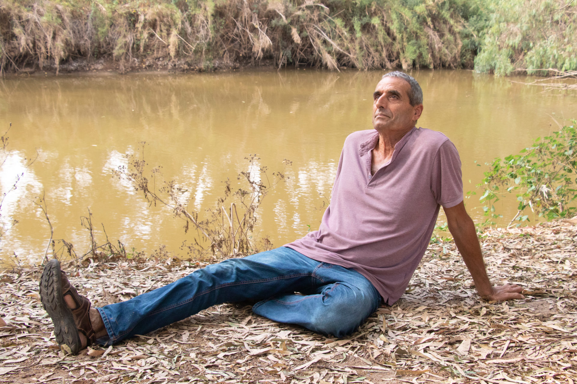 חומרי. "נמאס לנו לחיות ככה" (צילום: אלכס פרפורי)