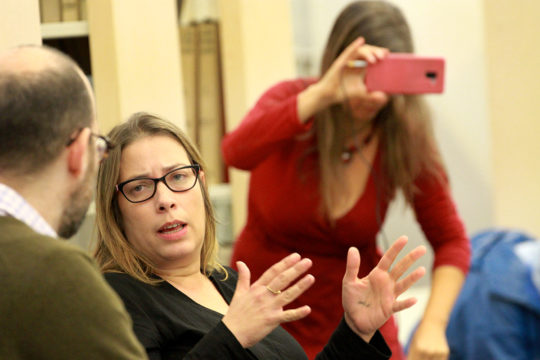 בכנס העיתונות העצמאית, חנוכה 2019 
בית אריאלה, תל אביב