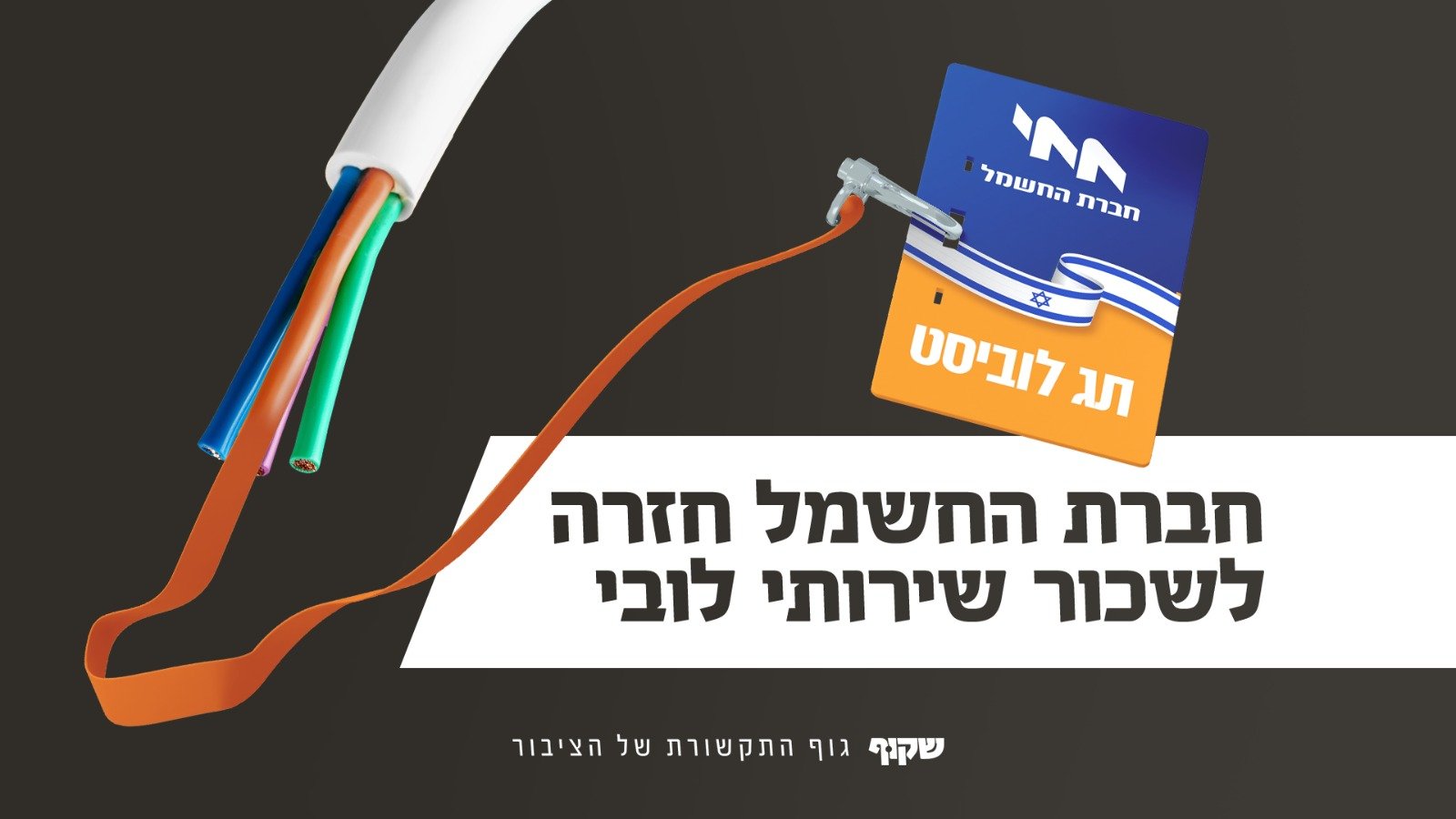 על חשבוננו פעמיים: חברת החשמל חזרה לשכור שירותי לובי