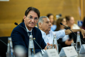 יו"ר הוועדה למאבק בסמים ח"כ בועז ביסמוט (צילום: יונתן זינדל, פלאש 90)
