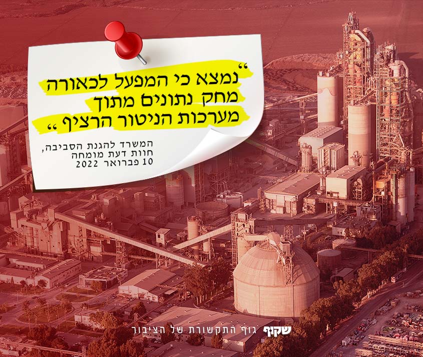 מפעל נשר רמלה. צילום: משה שי, פלאש 90