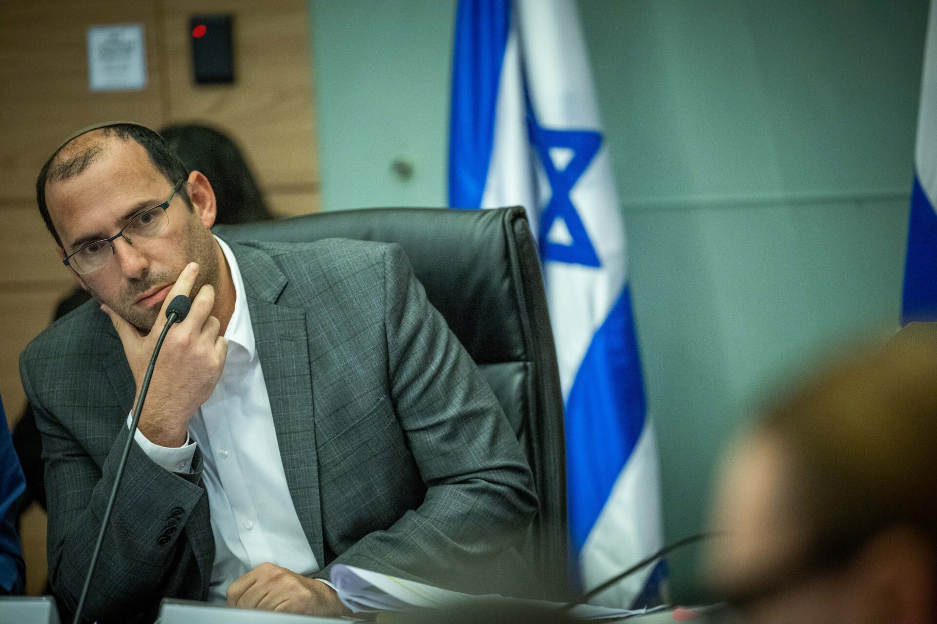 יו"ר ועדת החוקה ח"כ שמחה רוטמן (צילום: יונתן זינדל פלאש 90)