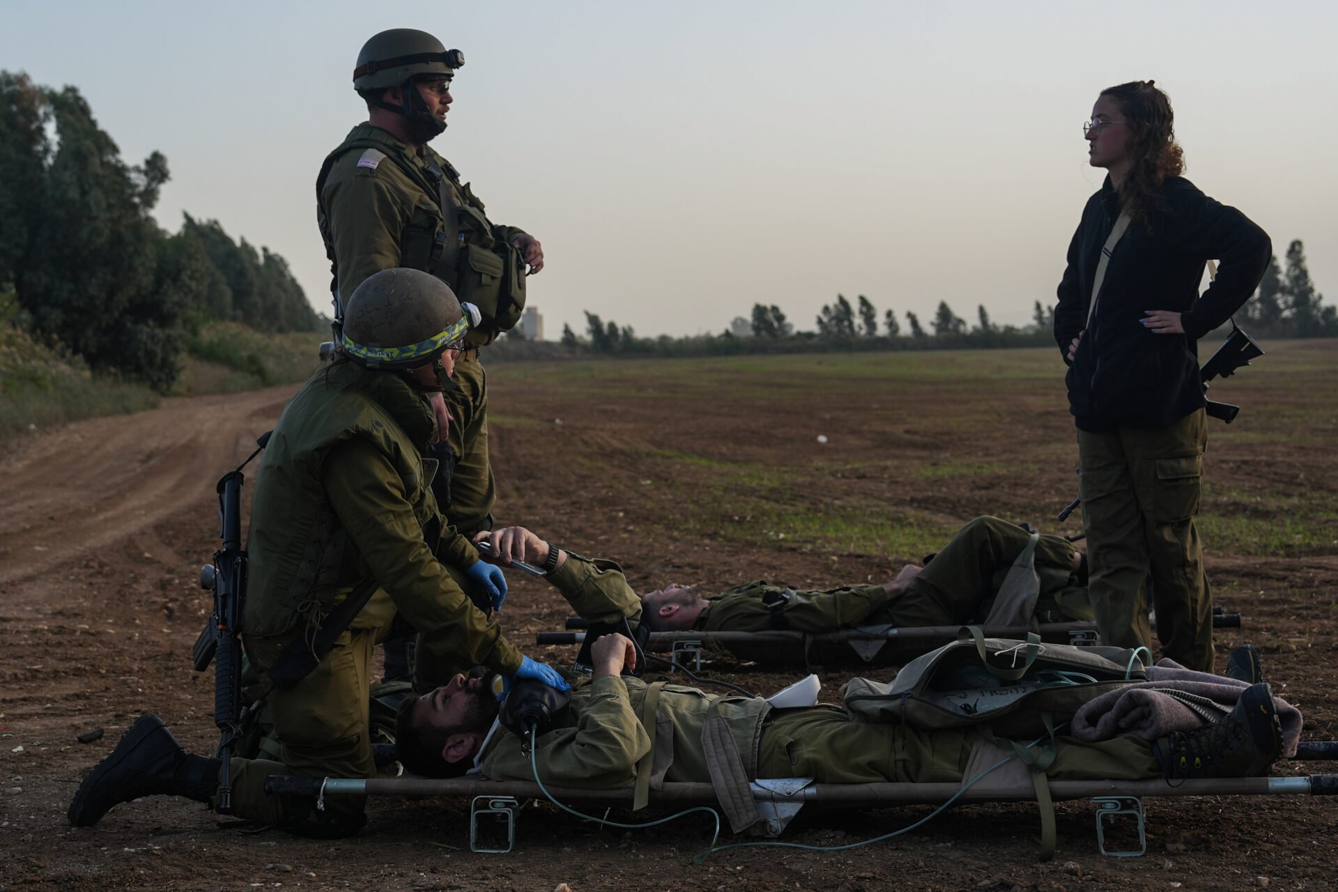 חיילים בתרגיל בצפון (צילום: אייל מרגולין, פלאש 90)