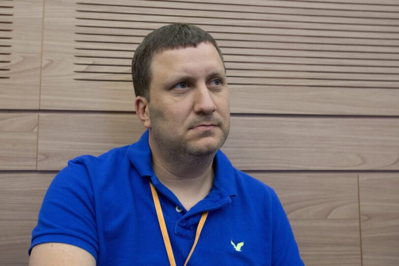 ארז גילהר, מנכ"ל חברת הלובינג פוליסי לשעבר (צילום: אוליבייה פיטוסי, "הארץ")