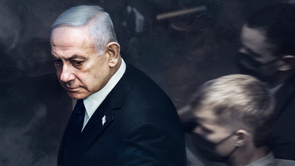 בנימין נתניהו (צילום מקורי: יונתן זינדל, פלאש 90. עיבוד: אוהד סטון)