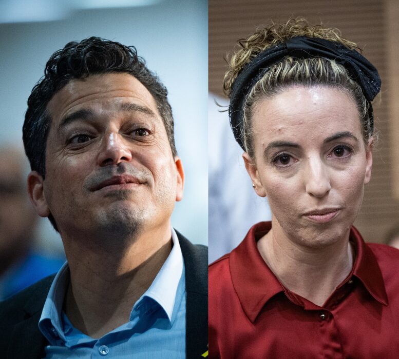 השרים סילמן ושיקלי (צילום: יונתן זינדל, פלאש 90)