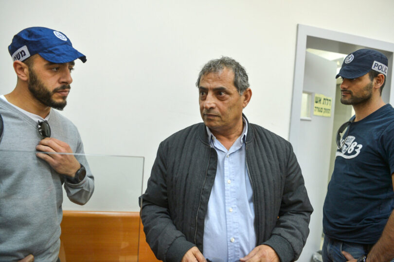 ארנון גלעדי, חבר מועצת עיריית תל-אביב לשעבר וממורשעי פרשת דוד ביטן. בית משפט השלום בראשון-לציון, פברואר 2017 (צילום: פלאש 90)