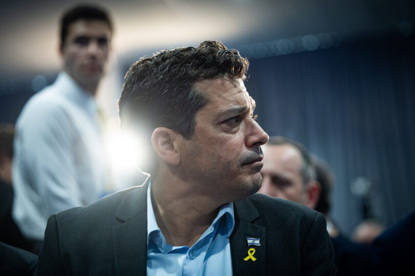 השר עמיחי שיקלי. ירושלים, 2025 (צילום: יונתן זינדל, פלאש 90)