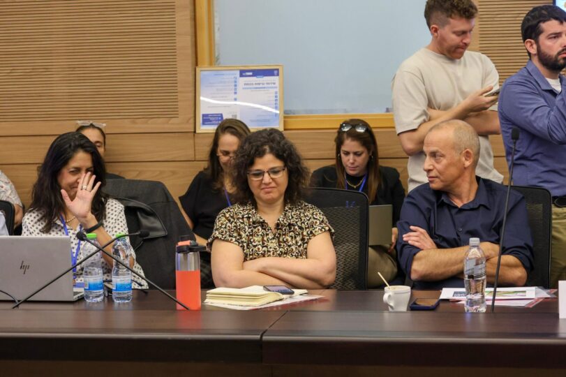 עו"ד נטע דרורי, היועצת המשפטית של המשרד להגנת הסביבה, ועדת הפנים והגנת הסביבה, נובמבר 2025 (צילום: דני שם טוב, דוברות הכנסת)