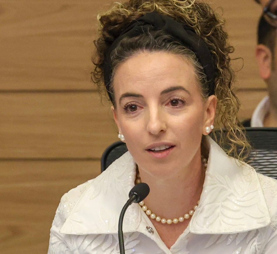השרה להגנת הסביבה, עידית סילמן, ועדת הפנים והגנת הסביבה, נובמבר 2025 (צילום: דני שם טוב, דוברות הכנסת)