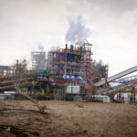 מבט על מפעלי ים המלח, מרץ 2023 (צילום: משה שי, פלאש 90)