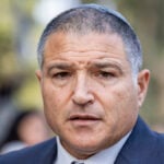 ראש השב"כ דוד זיני בטקס לציון רצח רבין, הר הרצל, ירושלים, 3.11.25 (צילום: נעם רבקין פנטון)