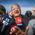 השר לביטחון לאומי איתמר בן-גביר בתראבין, 31.12.25 (צילום: חיים גולדברג)