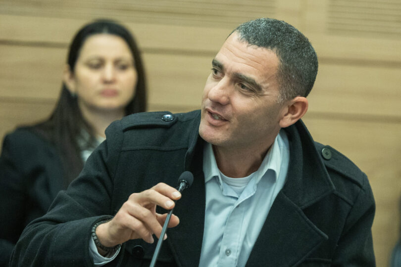 מתן פלג. הכנסת, פברואר 2023 (צילום: יונתן זינדל, פלאש 90)